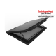 Cooler Master Ergostand IV Notebook Cooler (Support up to 17" laptop, Blue Strip LED, 700~1400 ± 200 RPM)