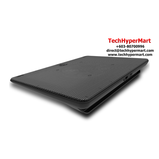 Cooler Master NotePal L2 Notebook Cooler (Support up to 17" laptop, Blue LED)