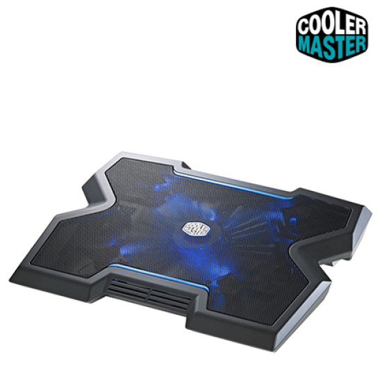 Cooler Master NotePal X3 Notebook Cooler (Support up to 17" laptops, Plastics, Metal mesh, Rubber Material)
