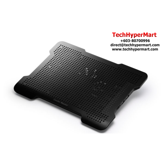 Cooler Master NotePal X-Lite II Notebook Cooler (Supports up to 15.6" laptops, Metal, plastic Material)