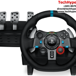 Logitech G29 Driving Force Racing Wheel (900° Wheel Rotation, Dual Motor Force Feedback, For PS4, PS3 and PC)