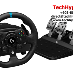Logitech G923 TRUEFORCE Driving Wheel (Trueforce, Premium Build, Dual Clutch, Crafted For Racing)