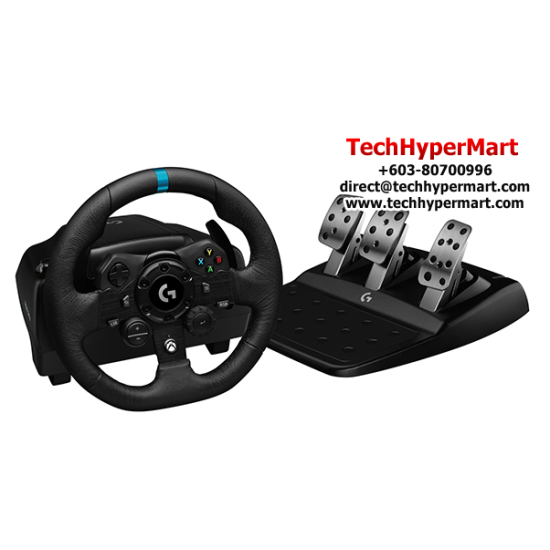 Logitech G923 TRUEFORCE Driving Wheel (Trueforce, Premium Build, Dual Clutch, Crafted For Racing)
