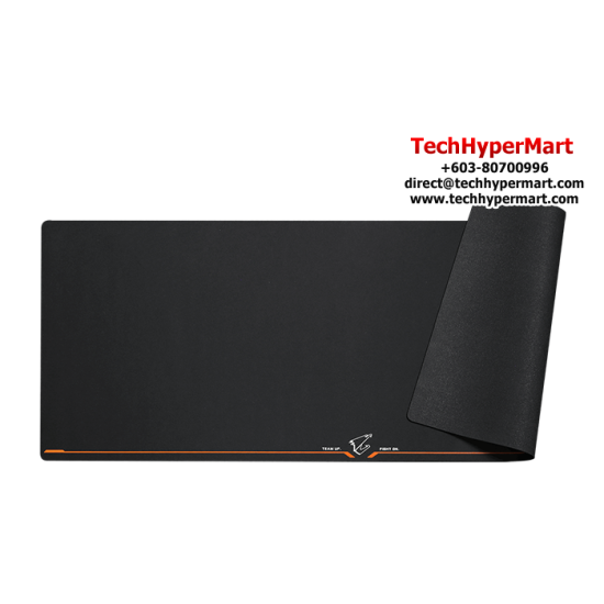 Gigabyte AMP900 Extended Gaming Mouse Pad (900 x 360 x 3 mm, Nature Rubber Material, Spill-resistant)