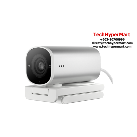 HP 960 4K Streaming Webcam (695J6AA, Auto Focus, Auto Framing, Digital Zoom)