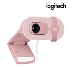 Logitech Brio 100 Webcam (Full HD 1080p, 2MP megapixel, Fixed focus, Built-in mic)