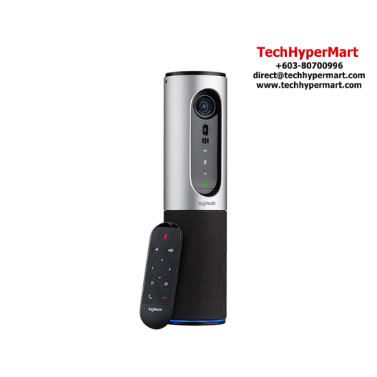 Logitech Connect Portable ConferenceCam (Full HD 1080p video calling, 4X digital zoom, 360° wideband audio, Bluetooth and NFC enabled)