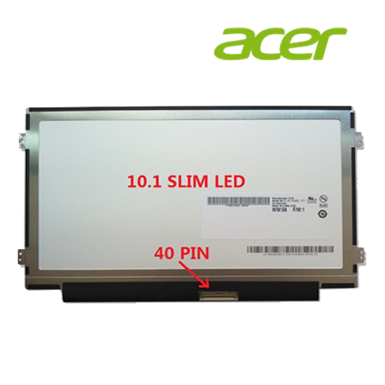 10.1" Slim LCD / LED Compatible  For Acer Aspire One 521 D260 D270 Happy 1 2