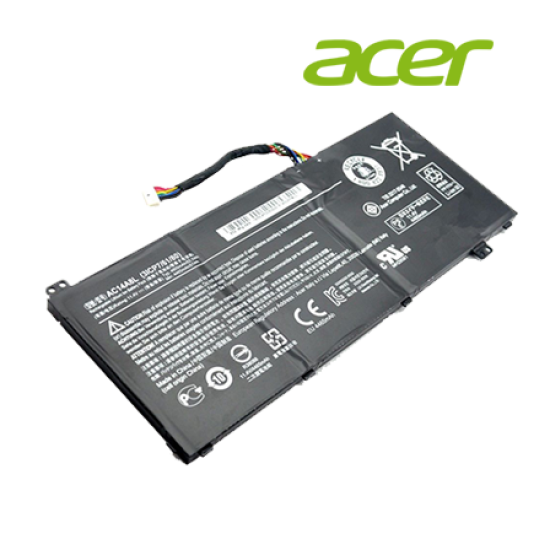 Acer Aspire VN7-571 VN7-572 VN7-591 VN7-592 AC14A8L Laptop Replacement Battery Acer Aspire VN7-571 VN7-572 VN7-591 VN7-592 AC14A8L Laptop Replacement Battery