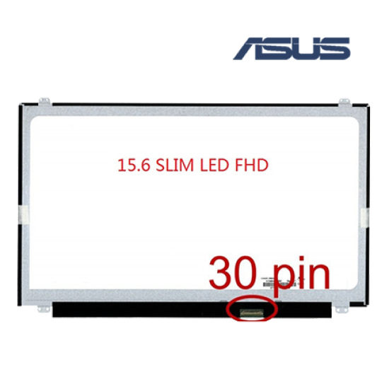 15.6" Slim LCD / LED (30pin) Full HD Compatible For Asus N550JK F555LD B551LA B551LG