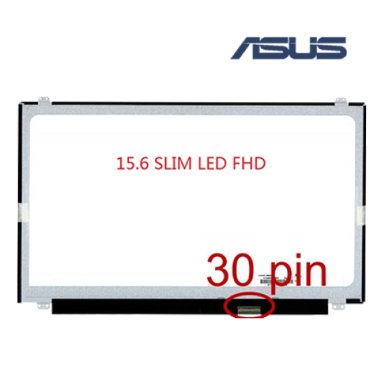 15.6" Slim LCD / LED (30pin) Full HD Compatible For Asus N550JK F555LD B551LA B551LG 15.6" Slim LCD / LED (30pin) Full HD Compatible For Asus N550JK F555LD B551LA B551LG