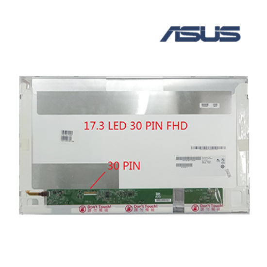 17.3" LCD / LED (30pin) FHD Compatible For Asus G74SX