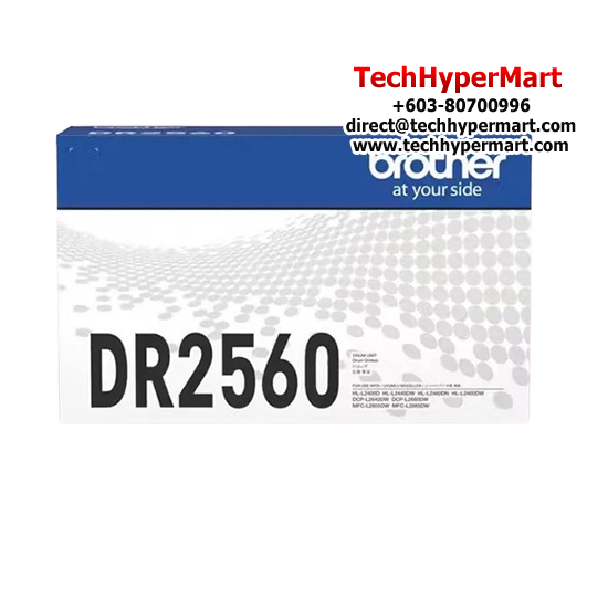 Brother DR-2560 Ink Cartridge (Original Cartridge, 15000 Yield, For HL-L2460DN / HL-L2460DW / DCP-L2640DW / MFC-L2805DW / MFC-L2885DW) Brother DR-2560 Ink Cartridge (Original Cartridge, 15000 Yield, For HL-L2460DN / HL-L2460DW / DCP-L2640DW / MFC-L2805DW / MFC-L2885DW)