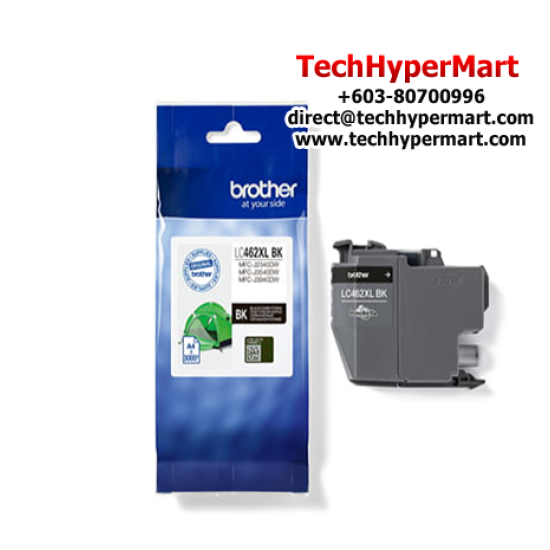 Brother LC462XLBK Ink Cartridge (Original Cartridge, 3000 Yield, For MFC-J2340DW, MFC-J2740DW, MFC-J3540DW, MFC-J3940DW)