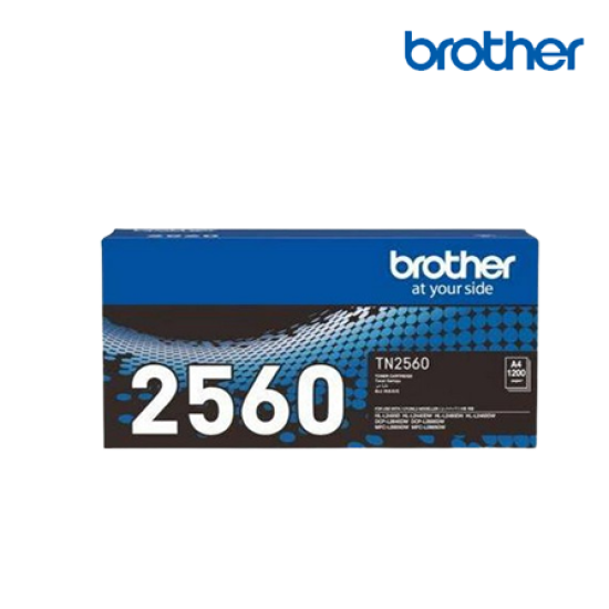 Brother TN-2560 Ink Cartridge (Original Cartridge, 1200 Yield, For HL-L2460DN / HL-L2460DW / DCP-L2640DW / MFC-L2805DW / MFC-L2885DW)
