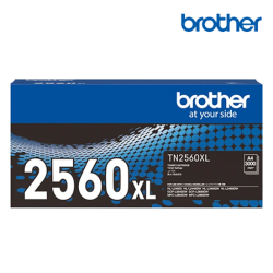 Brother TN-2560XL Ink Cartridge (Original Cartridge, 3000 Yield, For HL-L2460DN / HL-L2460DW / DCP-L2640DW /MFC-L2885DW)