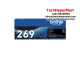 Brother TN-269BK Ink Cartridge (Original Cartridge, 1500 Yield, For HLL3280CDW/DCPL3560CDW/MFCL3760CDW/MFCL8390CDW) Brother TN-269BK Ink Cartridge (Original Cartridge, 1500 Yield, For HLL3280CDW/DCPL3560CDW/MFCL3760CDW/MFCL8390CDW)