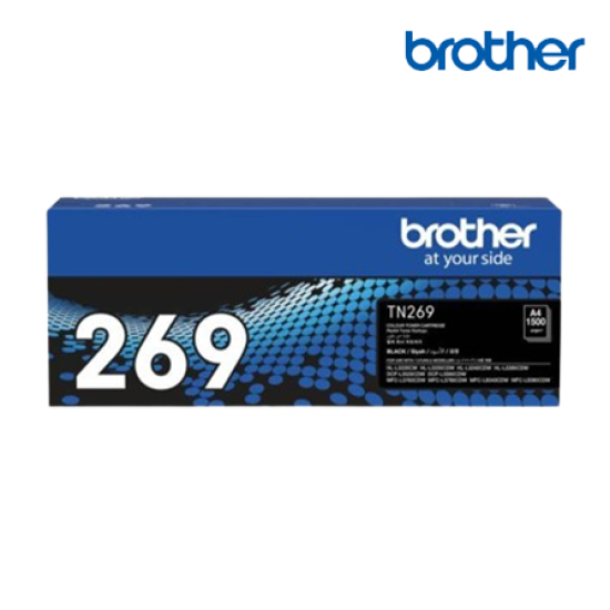 Brother TN-269BK Ink Cartridge (Original Cartridge, 1500 Yield, For HLL3280CDW/DCPL3560CDW/MFCL3760CDW/MFCL8390CDW) Brother TN-269BK Ink Cartridge (Original Cartridge, 1500 Yield, For HLL3280CDW/DCPL3560CDW/MFCL3760CDW/MFCL8390CDW)