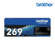 Brother TN-269BK Ink Cartridge (Original Cartridge, 1500 Yield, For HLL3280CDW/DCPL3560CDW/MFCL3760CDW/MFCL8390CDW) Brother TN-269BK Ink Cartridge (Original Cartridge, 1500 Yield, For HLL3280CDW/DCPL3560CDW/MFCL3760CDW/MFCL8390CDW)