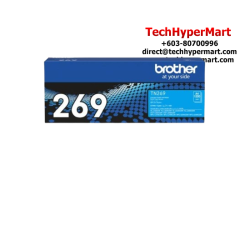 Brother TN-269C Ink Cartridge (Original Cartridge, 1500 Yield, For HLL3280CDW/DCPL3560CDW/MFCL3760CDW/MFCL8390CDW)