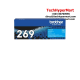 Brother TN-269C Ink Cartridge (Original Cartridge, 1500 Yield, For HLL3280CDW/DCPL3560CDW/MFCL3760CDW/MFCL8390CDW)
