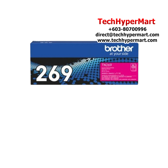 Brother TN-269C Ink Cartridge (Original Cartridge, 1500 Yield, For HLL3280CDW/DCPL3560CDW/MFCL3760CDW/MFCL8390CDW)