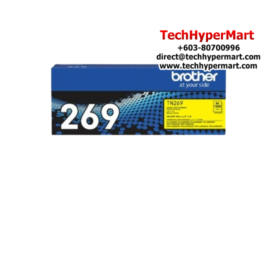 Brother TN-269C Ink Cartridge (Original Cartridge, 1500 Yield, For HLL3280CDW/DCPL3560CDW/MFCL3760CDW/MFCL8390CDW)