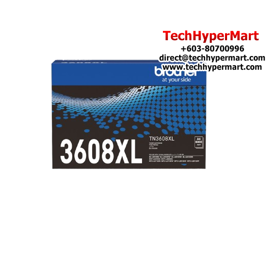 Brother TN-3608XL Ink Cartridge (Original Cartridge, 6000 Yield, For HL-L5210DN / HL-L6415DW / DCP-L5510DN / MFC-L5915DW/ MFC-L6915DW) Brother TN-3608XL Ink Cartridge (Original Cartridge, 6000 Yield, For HL-L5210DN / HL-L6415DW / DCP-L5510DN / MFC-L5915DW/ MFC-L6915DW)