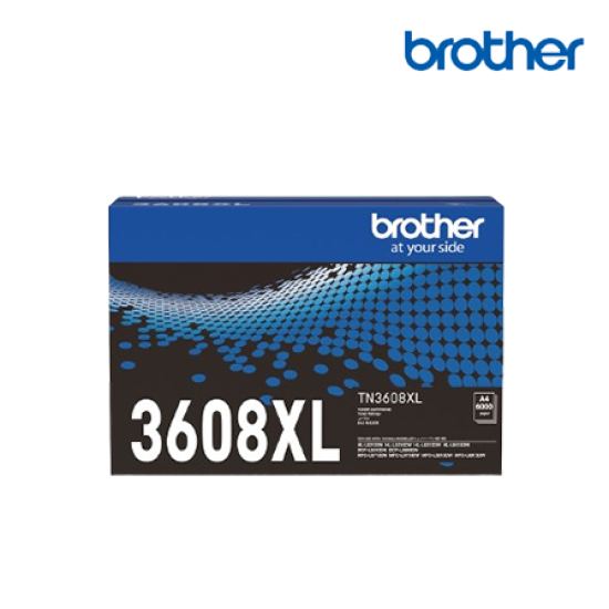 Brother TN-3608XL Ink Cartridge (Original Cartridge, 6000 Yield, For HL-L5210DN / HL-L6415DW / DCP-L5510DN / MFC-L5915DW/ MFC-L6915DW) Brother TN-3608XL Ink Cartridge (Original Cartridge, 6000 Yield, For HL-L5210DN / HL-L6415DW / DCP-L5510DN / MFC-L5915DW/ MFC-L6915DW)