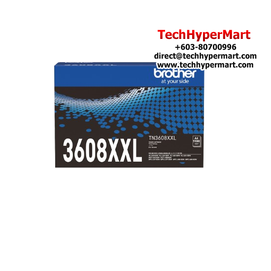 Brother TN-3608XXL Ink Cartridge (Original Cartridge, 11000 Yield, For HL-L5210DN / HL-L6415DW / DCP-L5510DN / MFC-L5915DW/ MFC-L6915DW) Brother TN-3608XXL Ink Cartridge (Original Cartridge, 11000 Yield, For HL-L5210DN / HL-L6415DW / DCP-L5510DN / MFC-L5915DW/ MFC-L6915DW)
