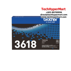 Brother TN-3618 Ink Cartridge (Original Cartridge, 18000 Yield, For HL-L5210DN/ HL-L6415DW/ DCP-L5510DN/ MFC-L5915DW/ MFC-L6915DW)
