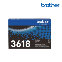 Brother TN-3618 Ink Cartridge (Original Cartridge, 18000 Yield, For HL-L5210DN/ HL-L6415DW/ DCP-L5510DN/ MFC-L5915DW/ MFC-L6915DW)