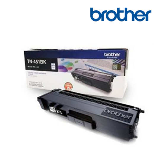 Brother TN-451BK Black Cartridge (Up to 3,000 pages, For HL-L8260CDN / HL-L8360CDW)