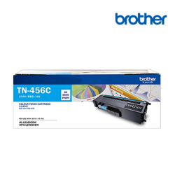 Brother TN-456C Ink Cartridge (Original Cartridge, 6500 Yield, For HL-L8260CDN, HL-L8360CDW, MFC-L8690CDW, MFC-L8900CDW)