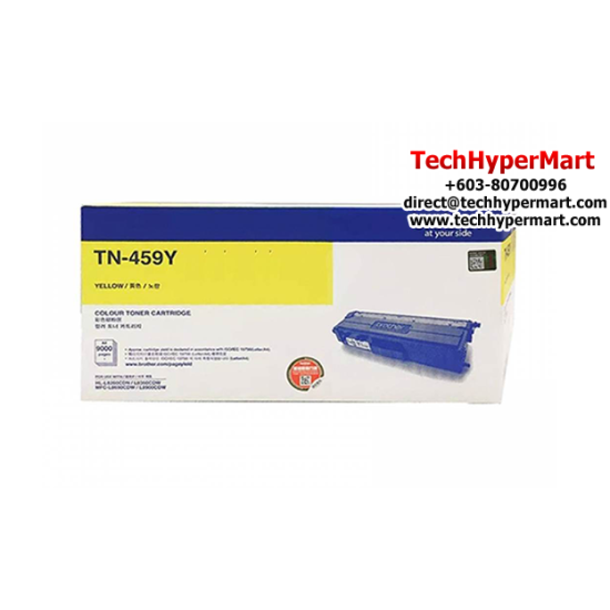 Brother TN-459C Ink Cartridge (Original Cartridge, 9000 Yield, For HL-L8260CDN, HL-L8360CDW, MFC-L8690CDW, MFC-L8900CDW) Brother TN-459C Ink Cartridge (Original Cartridge, 9000 Yield, For HL-L8260CDN, HL-L8360CDW, MFC-L8690CDW, MFC-L8900CDW)