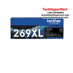Brother TN269XLBK Ink Cartridge (Original Cartridge, 3000 Yield, For HL-L3240CDW / DCP-L3560CDW / MFC-L3760CDW / MFC-L8340CDW)