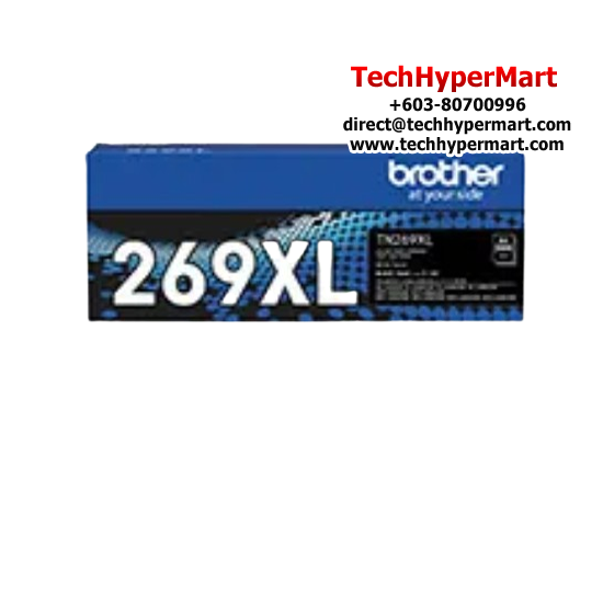 Brother TN269XLBK Ink Cartridge (Original Cartridge, 3000 Yield, For HL-L3240CDW / DCP-L3560CDW / MFC-L3760CDW / MFC-L8340CDW) Brother TN269XLBK Ink Cartridge (Original Cartridge, 3000 Yield, For HL-L3240CDW / DCP-L3560CDW / MFC-L3760CDW / MFC-L8340CDW)