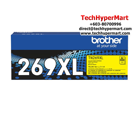 Brother TN269XLC Ink Cartridge (Original Cartridge, 2300 Yield, For HL-L3240CDW / DCP-L3560CDW / MFC-L3760CDW / MFC-L8340CDW) Brother TN269XLC Ink Cartridge (Original Cartridge, 2300 Yield, For HL-L3240CDW / DCP-L3560CDW / MFC-L3760CDW / MFC-L8340CDW)