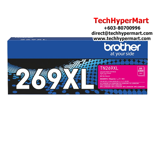 Brother TN269XLC Ink Cartridge (Original Cartridge, 2300 Yield, For HL-L3240CDW / DCP-L3560CDW / MFC-L3760CDW / MFC-L8340CDW) Brother TN269XLC Ink Cartridge (Original Cartridge, 2300 Yield, For HL-L3240CDW / DCP-L3560CDW / MFC-L3760CDW / MFC-L8340CDW)
