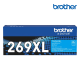 Brother TN269XLC Ink Cartridge (Original Cartridge, 2300 Yield, For HL-L3240CDW / DCP-L3560CDW / MFC-L3760CDW / MFC-L8340CDW) Brother TN269XLC Ink Cartridge (Original Cartridge, 2300 Yield, For HL-L3240CDW / DCP-L3560CDW / MFC-L3760CDW / MFC-L8340CDW)