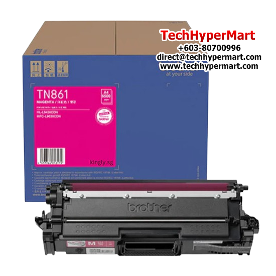 Brother TN861C Ink Cartridge (Original Cartridge, 9000 Yield, For MFCL9630CDN) Brother TN861C Ink Cartridge (Original Cartridge, 9000 Yield, For MFCL9630CDN)