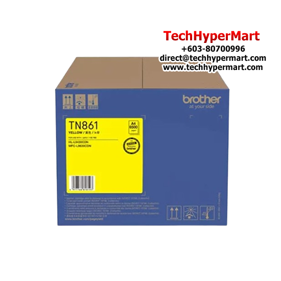 Brother TN861C Ink Cartridge (Original Cartridge, 9000 Yield, For MFCL9630CDN) Brother TN861C Ink Cartridge (Original Cartridge, 9000 Yield, For MFCL9630CDN)