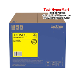 Brother TN861XLC Ink Cartridge (Original Cartridge, 9000 Yield, For MFCL9630CDN)
