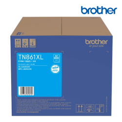 Brother TN861XLC Ink Cartridge (Original Cartridge, 9000 Yield, For MFCL9630CDN)