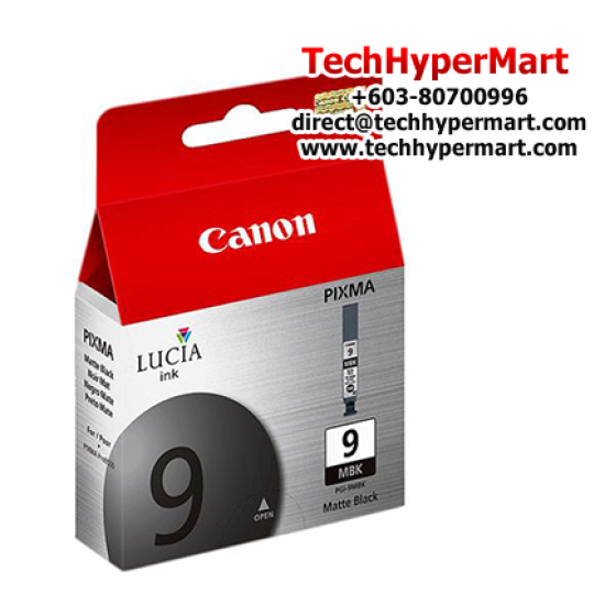 Canon PGI-9 MBK Matte Black Cartridge (14ml) (1033B003AA, For PRO9500/MKII) Canon PGI-9 MBK Matte Black Cartridge (14ml) (1033B003AA, For PRO9500/MKII)