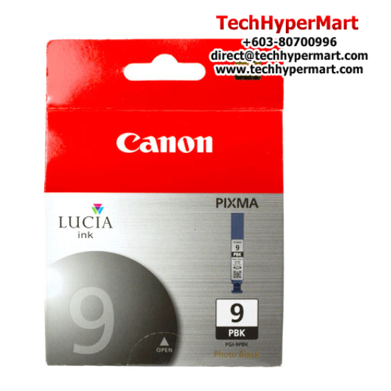 Canon PGI-9 PBK Photo Black Cartridge (14ml) (1034B003AA, For MX7600, PRO9500/MKII) Canon PGI-9 PBK Photo Black Cartridge (14ml) (1034B003AA, For MX7600, PRO9500/MKII)