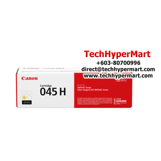 Canon Cartridge 045H Yellow, Magenta, Cyan Toner (1,500 Pages Yield, For imageCLASS MF631Cn/MF633Cdw) Canon Cartridge 045H Yellow, Magenta, Cyan Toner (1,500 Pages Yield, For imageCLASS MF631Cn/MF633Cdw)