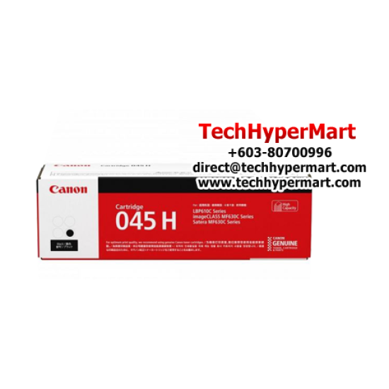 Canon Cartridge 045H (1246C003AA) Black Toner (2,800 Pages Yield, For imageCLASS MF631Cn/MF633Cdw) Canon Cartridge 045H (1246C003AA) Black Toner (2,800 Pages Yield, For imageCLASS MF631Cn/MF633Cdw)