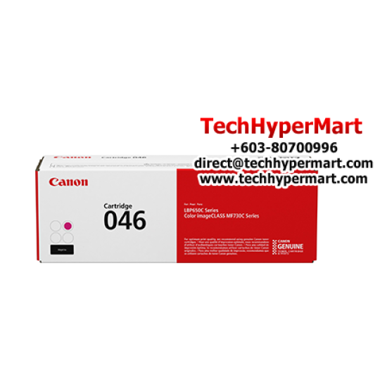 Canon Cartridge 046 Yellow, Magenta, Cyan Toner (2,300 Pages Yield, For imageCLASS MF735Cx) Canon Cartridge 046 Yellow, Magenta, Cyan Toner (2,300 Pages Yield, For imageCLASS MF735Cx)