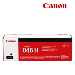 Canon Cartridge 046H (1254C003AA) Black Toner (6,300 Pages Yield, For imageCLASS MF735Cx)